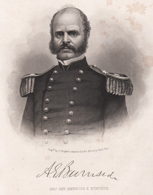 MAJOR GENERAL AMBROSE E. BURNSIDE